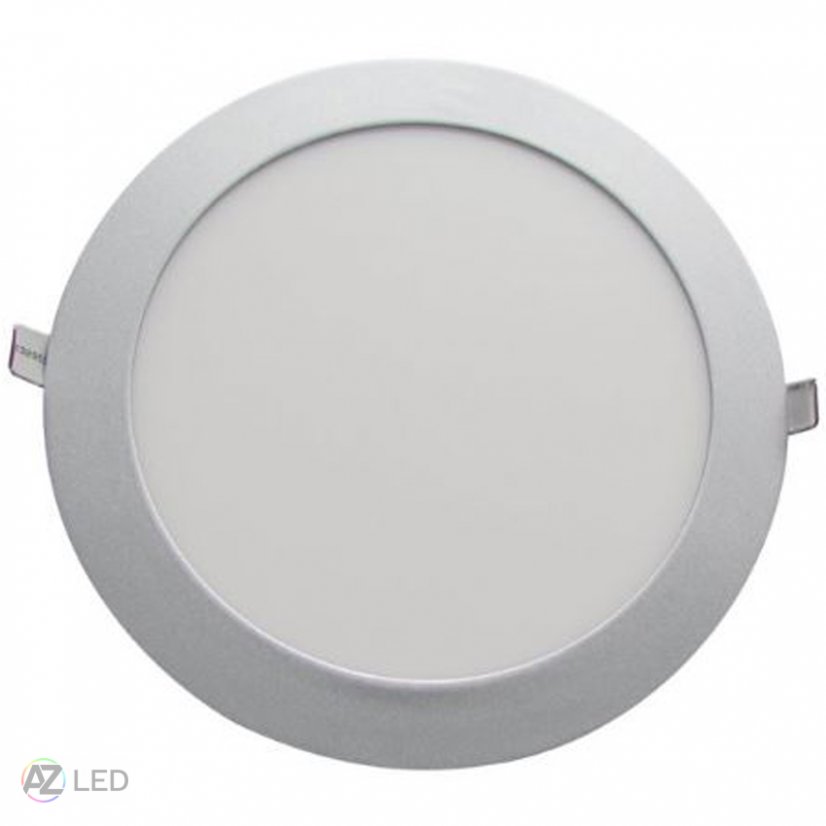 LED panel RONDO CLASSIC 9W 145mm stříbrný
