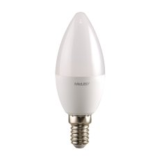 LED žárovka svíce 5,5W-40W 4000K 200° E14 matná