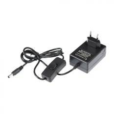 Trafo pro zapojení LED osvětlení 12V 24W zásuvkové s vypínačem