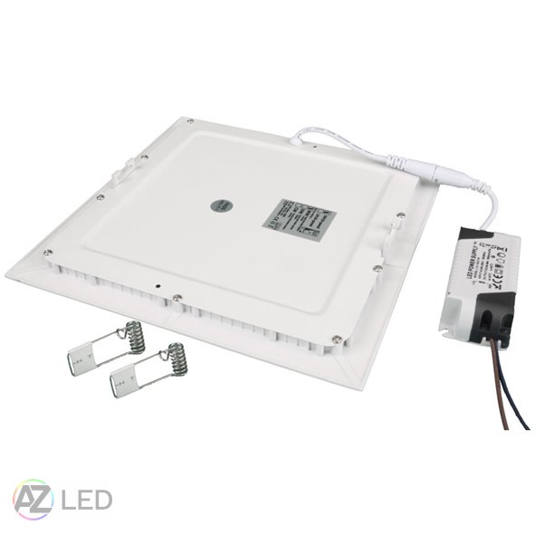 LED panel čtverec do podhledu 18W 225x225mm - Barva světla: Teplá bílá