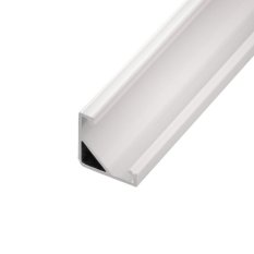Rohový LED profil - R6W bílý