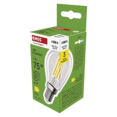 LED žárovka Emos Filament E14 Mini Globe 7W