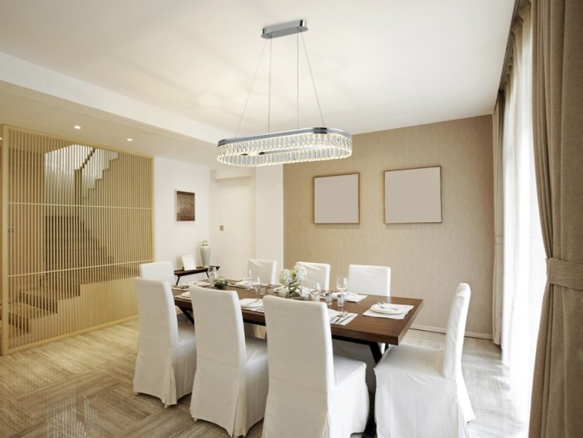 THALIA křišťálový závěsný lustr - N2109