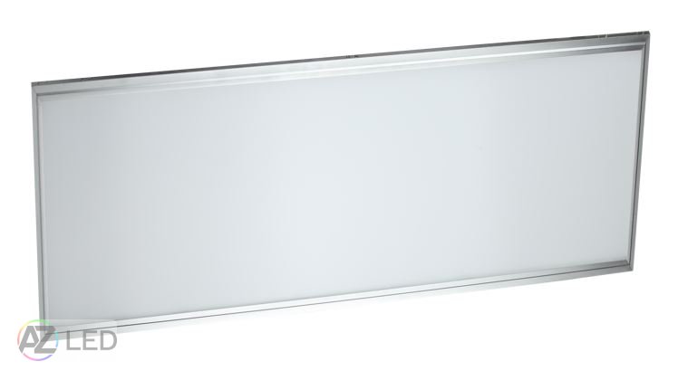 LED panel QUADRA LONG CLASSIC 72W 1200x600mm stříbrný - Barva světla: Denní bílá