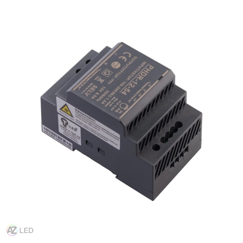 Trafo pro zapojení LED osvětlení 12V 54W na DIN lištu