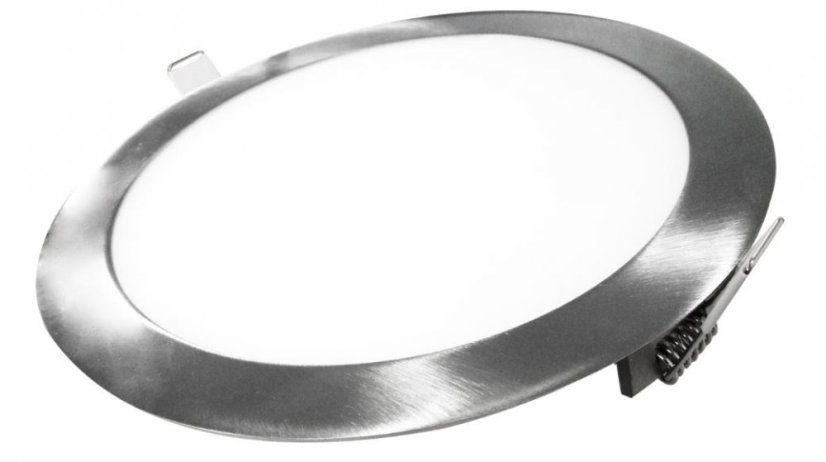 LED panel RONDO BASIC 18W 220mm stříbrný