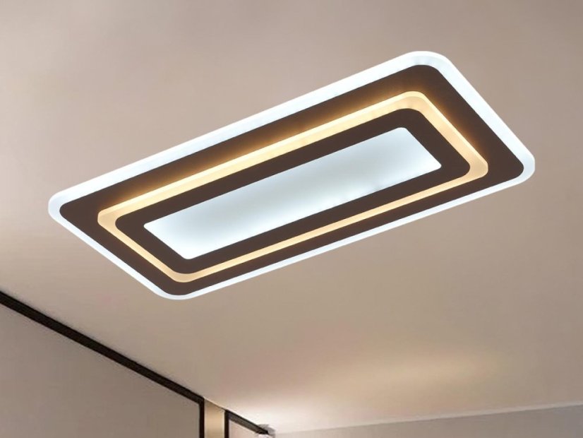 LED stropní svítidlo s dálkovým ovladačem 85W - J1345/BR