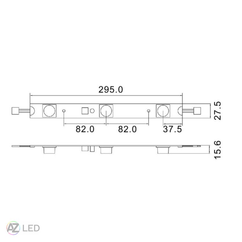 LED modul 24V 9W 3OS9W-CW