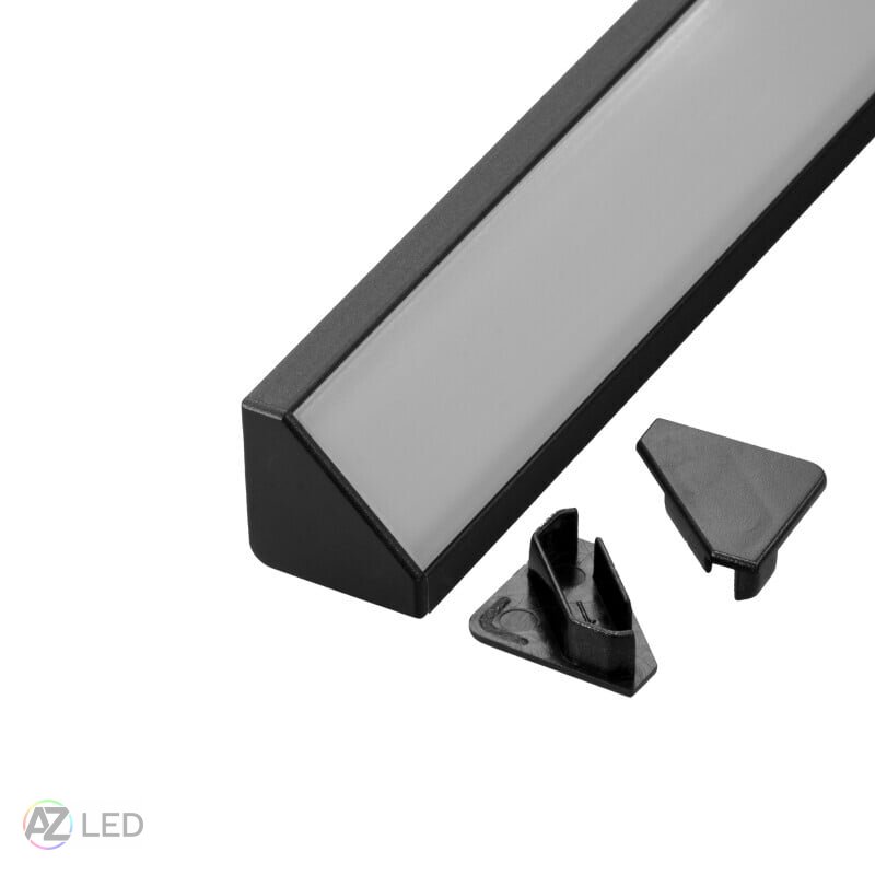 Koncovka profilu R6C černá