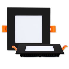 LED svítidlo Toro S9 čtvercové 9W černé