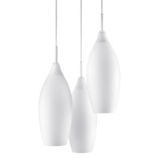 Závěsné LED svítidlo Lora E14 bílá - VYSTAVENO