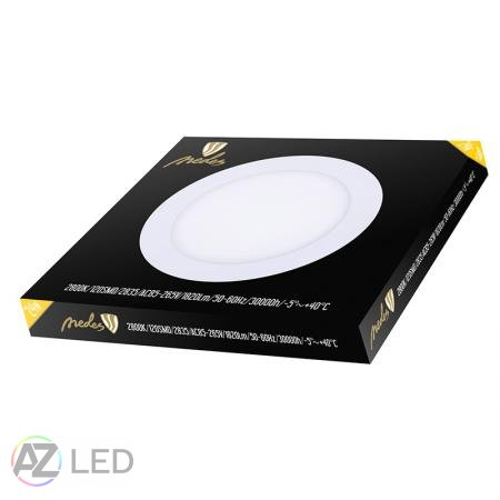 LED panel kruhový vestavný 24W 300mm - Barva světla: Teplá bílá