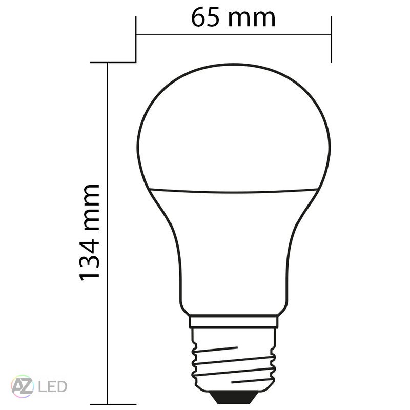 LED žárovka 15-100W 4000K 200° E27