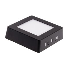 LED panel BPS6 čtvercový 6W 120x120mm černý