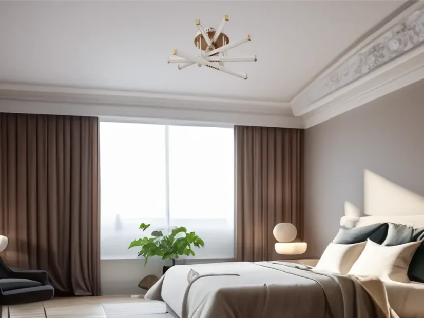 LED stropní svítidlo s dálkovým ovladačem 75W - J7313/W
