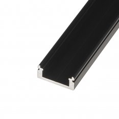 Nástěnný LED profil - NP8C černý