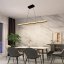 Závěsné LED svítidlo J4304 50W s dálkovým ovladačem