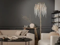 Luxusní křišťálová stojací lampa 5 x G9 - CA021/F Luxusní křišťálová stojací lampa 5 x G9 - CA021/F