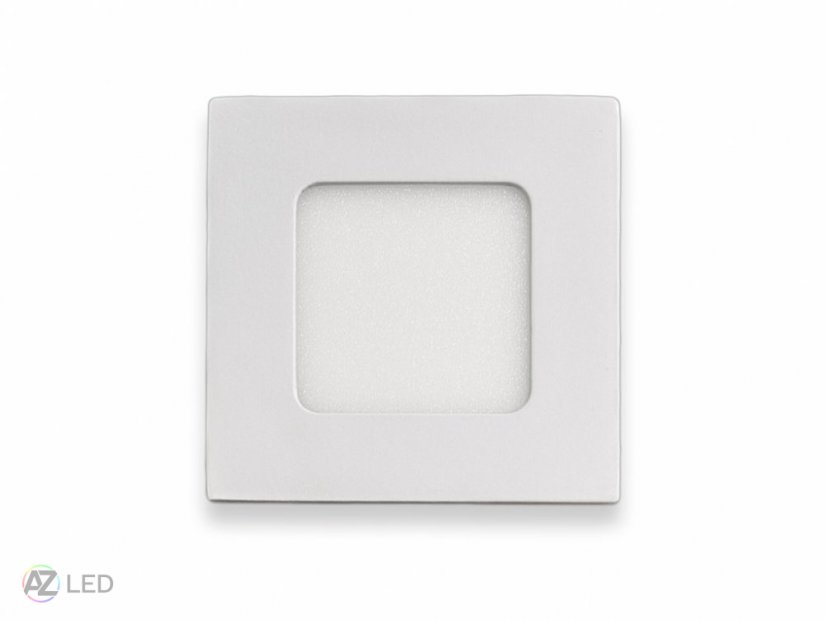 LED panel SQUARE BASIC 6W 120x120mm bílý - Barva světla: Denní bílá