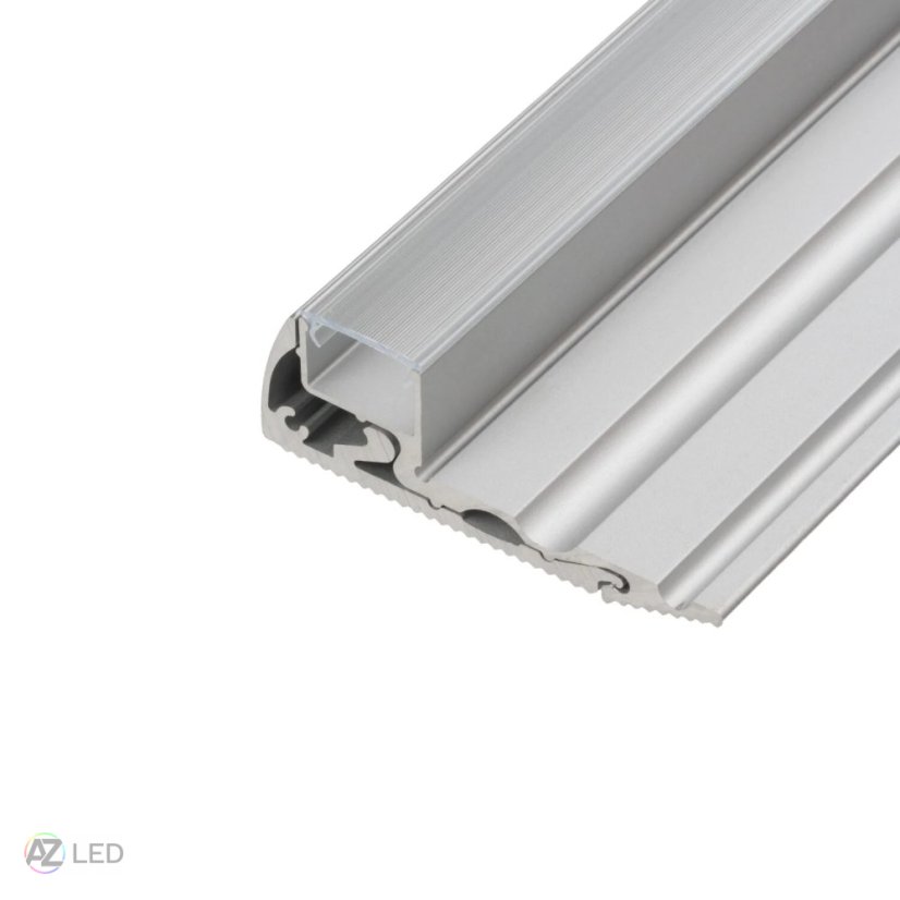 Schodišťový LED profil - ST2 stříbrný