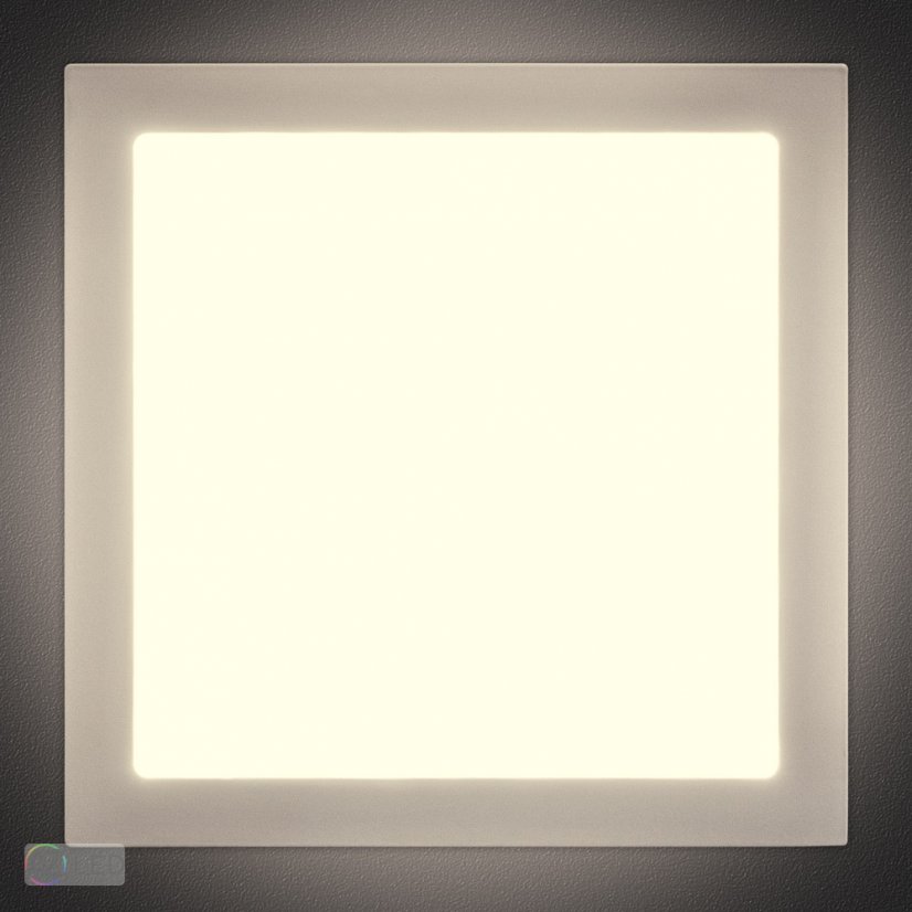 LED panel SQUARE BASIC 24W 3000x300mm bílý - Barva světla: Teplá bílá