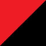 Černo/rudá
