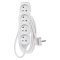 Prodlužovací kabel bílý 1,5 - 10m 4x zásuvka