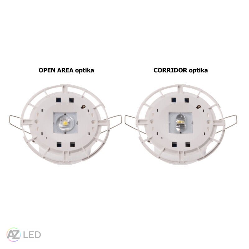 LED nouzové podhledové svítidlo EMD2W-2H