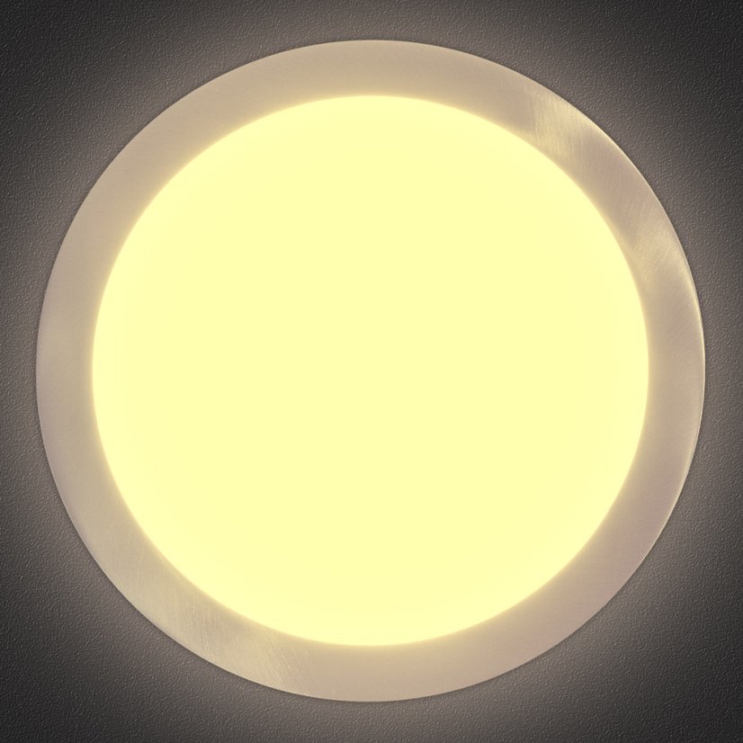 LED panel RONDO BASIC 24W 300mm stříbrný