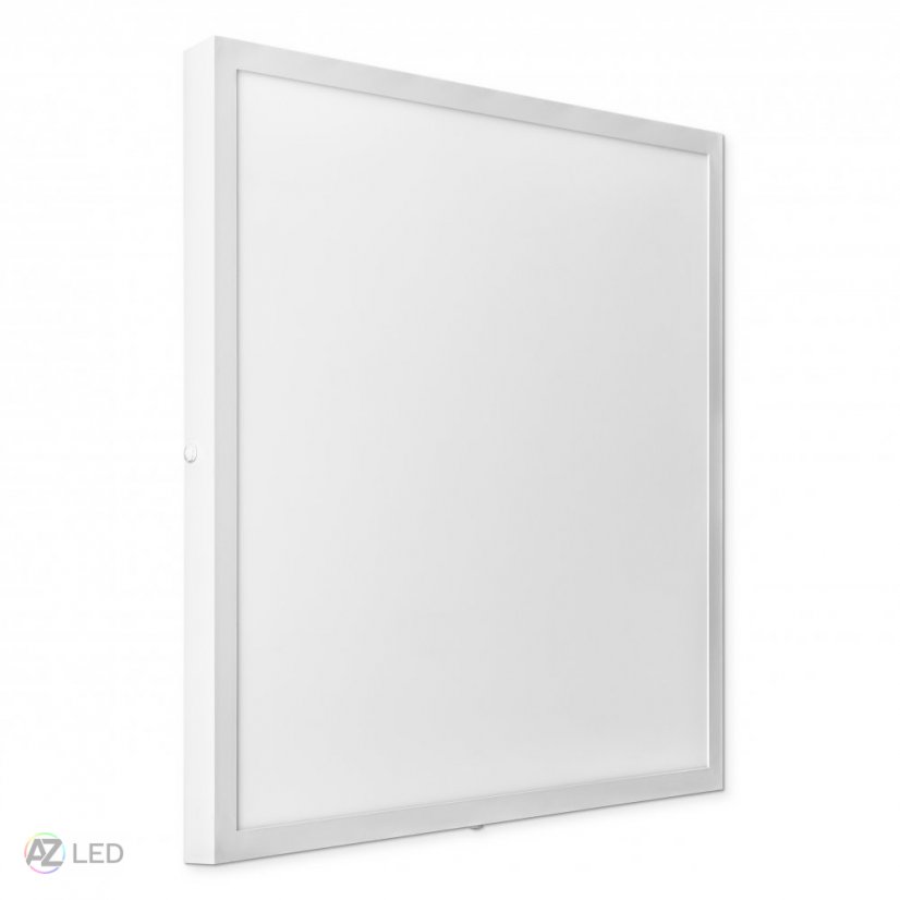 Led panel přisazený QUADRA 48W 600x600mm bílá Denní bílá_zboku