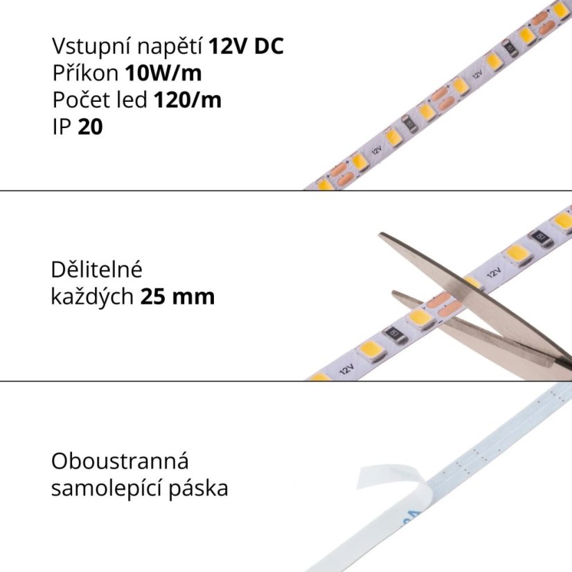 LED pásek 12MINI12010