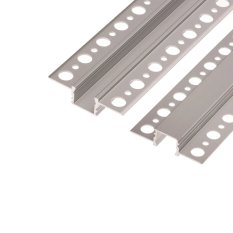 LED profil do sádrokartonu - SDK1 stříbrný