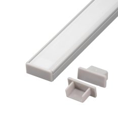 Koncovka profilu N14 šedá