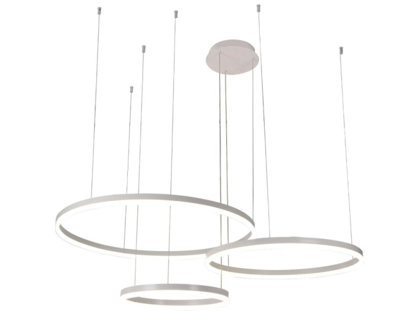 LED závěsné svítidlo + dálkový ovladač 125W - J4384/W
