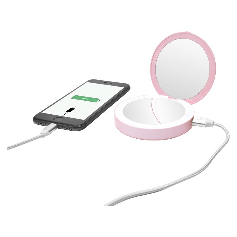 Nabíjecí LED zrcadlo + powerbank ML01R
