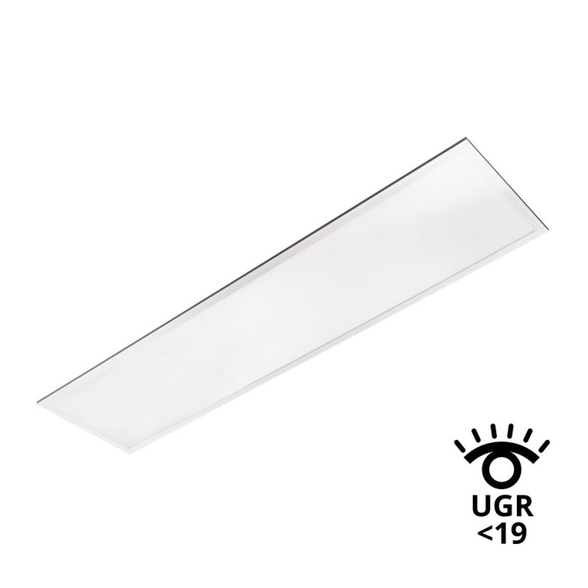 LED panel vestavný čtvercový bílý 230V 40W 30x120cm - Barva světla: Teplá bílá