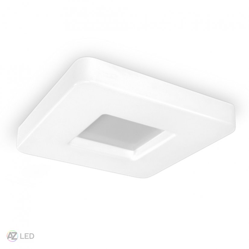 Stropní svítidlo LED Evik čtverec 4200K bílá