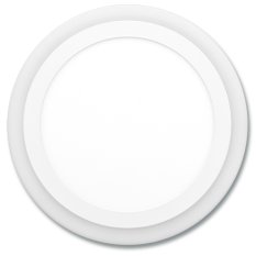 Vestavný LED panel DUO 18W+6W 245mm