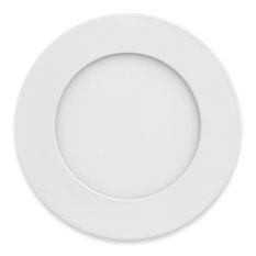 LED panel RONDO BASIC 6W 120mm bílý