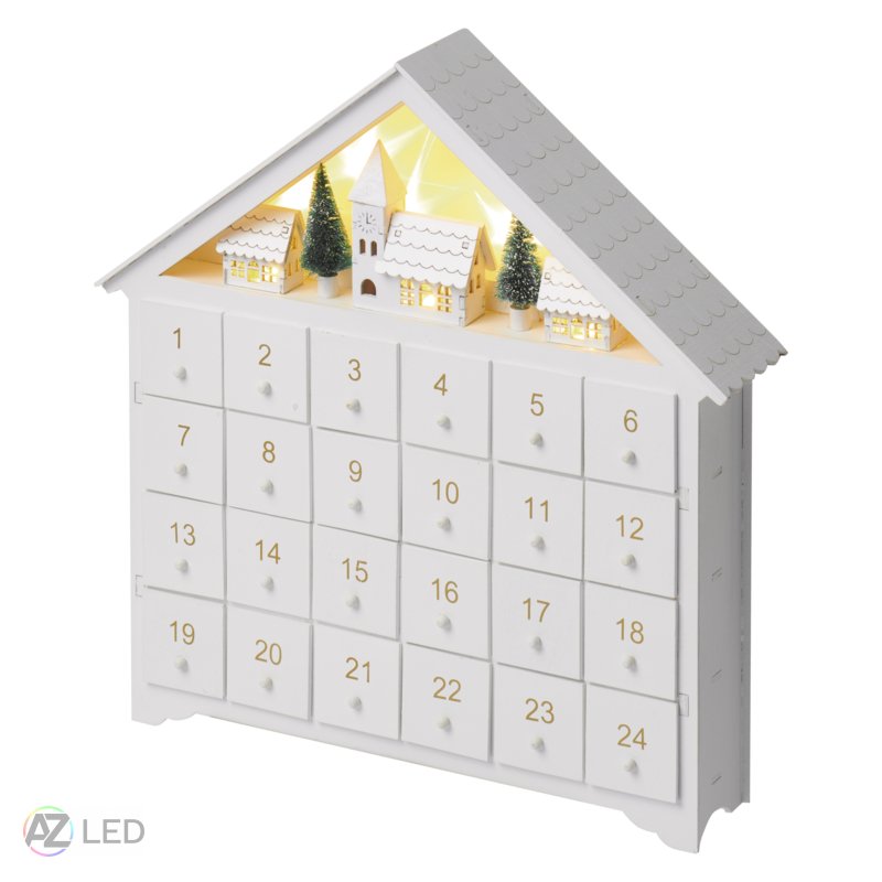 LED adventní kalendář Hvězdy 2x AA