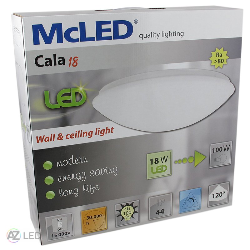 Přisazené LED svítidlo CALA 18W IP44 krabice