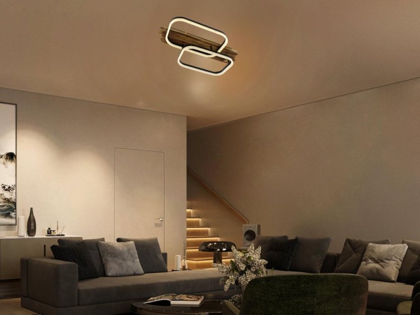 LED stropní svítidlo s dálkovým ovladačem 95W - TA1301/BW LED stropní svítidlo s dálkovým ovladačem 95W - TA1301/BW