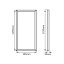 LED panel závěsný čtvercový bílý 230V 48W 30x120cm - Barva světla: Teplá bílá