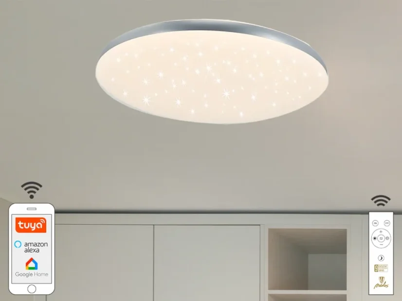 LED svítidlo STAR + dálkový ovladač + Wifi 48W - LC912T