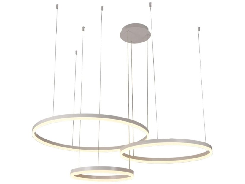 LED závěsné svítidlo + dálkový ovladač 125W - J4384/W