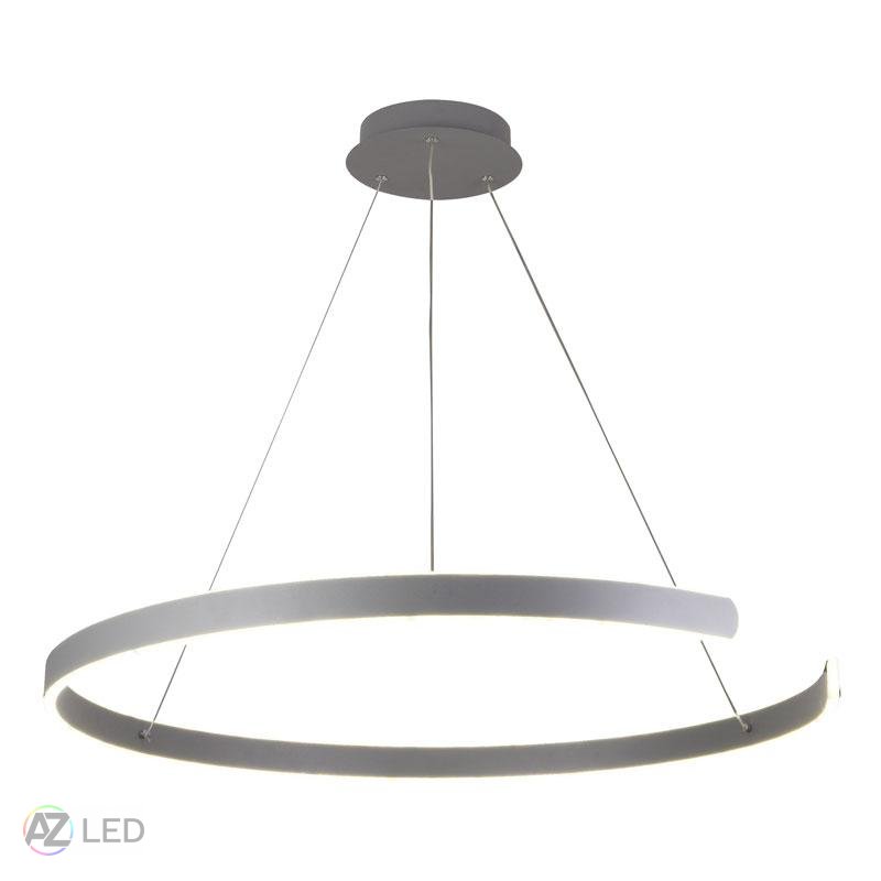 Závěsné LED svítidlo J4327 100W s dálkovým ovladačem - Barva: Stříbrná