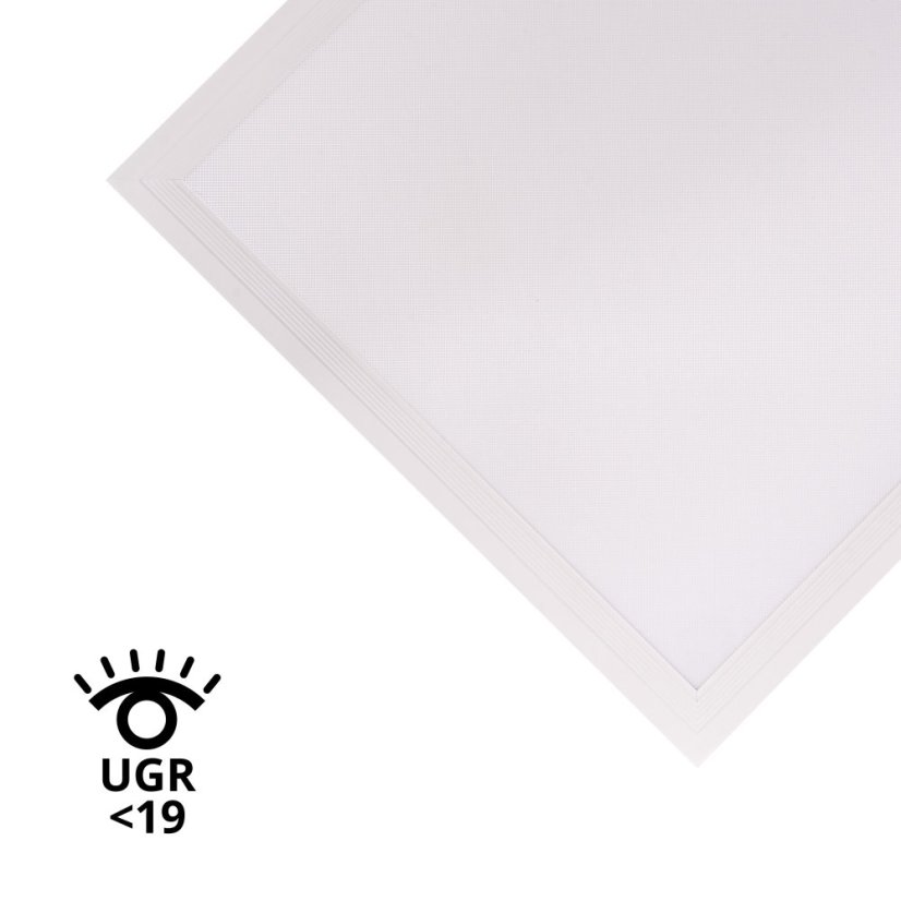 LED panel vestavný čtvercový bílý 230V 40W 60x60cm - Barva světla: Teplá bílá