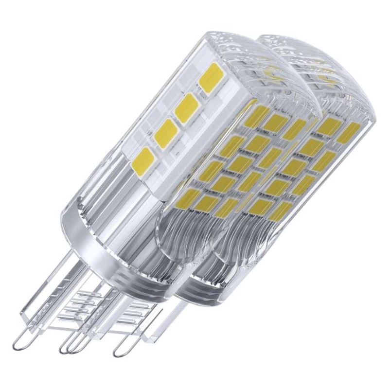 Multipack LED žárovek Emos Classic G9 JC 4W (2ks) - Barva světla: Denní bílá
