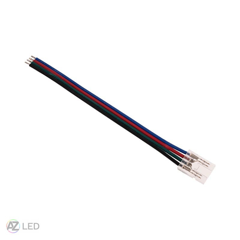 Přípojka COB RGB 10mm s kabelem
