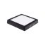 LED panel BPS12 čtvercový 12W 170x170mm černý - Barva světla: Teplá bílá
